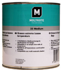 MOLYKOTE 33 EXTREME LOW TEMP. BEARING GREASE